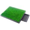 Pet toilet dog potty artificial turf environmental protection with drawer